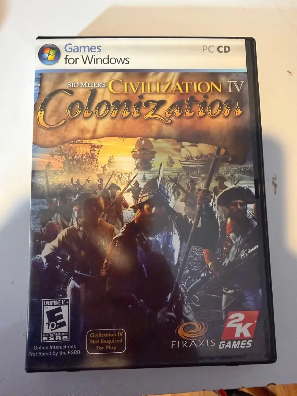 Sid Meier's Civilization IV: Colonization - PC CD Computer Game, Complete!